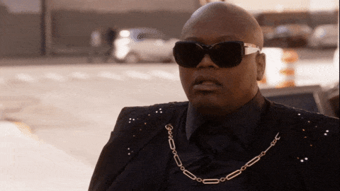 Reaction GIF to having fantastic vision with lasik
