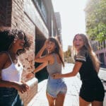 blog featured three girls