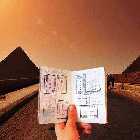 Travel montage animated gif due to having lasik they are free to randomly travel