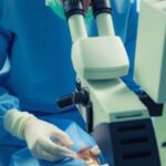 lasik surgery in progress