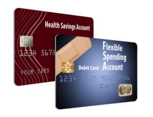 picture of a HSA and FSA card